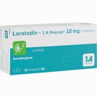Loratadin - 1a Pharma Tabletten 50 Stück
