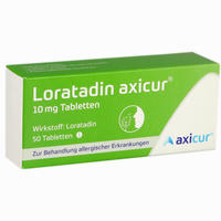Loratadin Axicur 10 Mg Tabletten AXICORP PHARMA 50 Stück