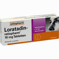 Loratadin- Ratiopharm 10mg Tabletten 7 Stück