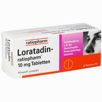 Loratadin- Ratiopharm 10mg Tabletten 50 Stück
