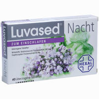 Luvased Nacht Zum Einschlafen Tabletten 40 Stück