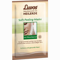Luvos Crememaske Soft- Peeling Gebrauchsfertig Gesichtsmaske 2 x 7.5 ml