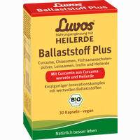 Luvos Heilerde Bio Ballaststoff Plus Kapseln 30 Stück