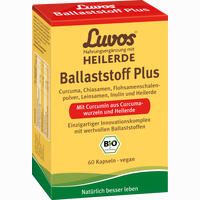 Luvos Heilerde Bio Ballaststoff Plus Kapseln 60 Stück