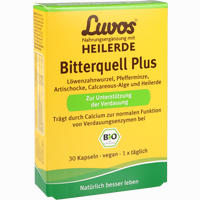 Luvos Heilerde Bio Bitterquell Plus Kapseln 30 Stück