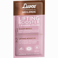 Luvos Heilerde Lifting Booster & Clean Maske 2- Phasen- Pflege Gesichtsmaske 1 Packung