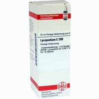 Lycopodium C200 Dilution 20 ml