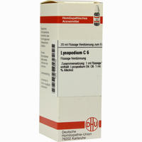 Abbildung von Lycopodium C6 Dilution 20 ml