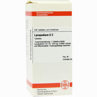 Lycopodium D2 Tabletten 200 Stück