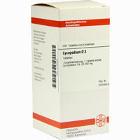 Lycopodium D3 Tabletten 200 Stück