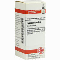 Lycopodium D4 Globuli Dhu-arzneimittel 10 g