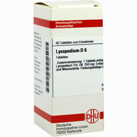 Lycopodium D6 Tabletten 80 Stück