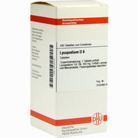 Lycopodium D6 Tabletten 200 Stück