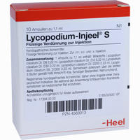 Lycopodium- Injeel S Ampullen 10 Stück