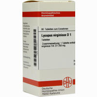 Lycopus Virginicus D 1 Tabletten 80 Stück
