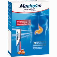 Maaloxan 25mval Liquid Suspension 20 x 10 ml