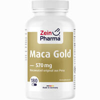 Maca Gold Vegetarische Kapseln Plus Zink + Vitamin C 180 Stück