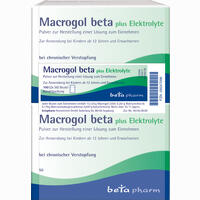Macrogol Beta Plus Elektrolyte Pulver 100 Stück