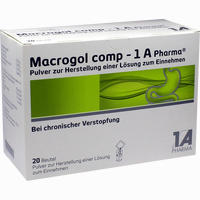 Macrogol Comp 1a Pharma Pulver 20 Stück
