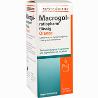 Abbildung von Macrogol- Ratiopharm Flüssig Orange Konzentrat 250 ml