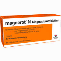 Magnerot N Magnesiumtabletten 50 Stück