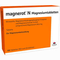 Magnerot N Magnesiumtabletten 100 Stück