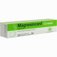Magnesiocard 7.5 Mmol Brausetabletten 20 Stück