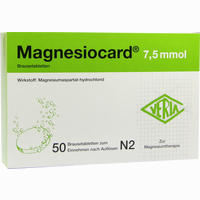 Magnesiocard 7.5 Mmol Brausetabletten 50 Stück
