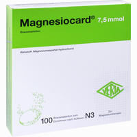 Magnesiocard 7.5 Mmol Brausetabletten 100 Stück
