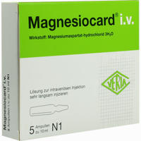 Magnesiocard I.v. Ampullen 5 x 10 ml