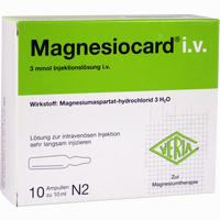 Magnesiocard Iv Ampullen 10 x 10 ml