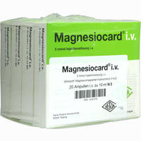 Magnesiocard Iv Ampullen 20 x 10 ml