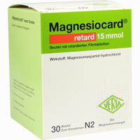 Magnesiocard Retard 15 Mmol Beutel 30 Stück