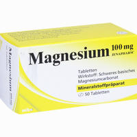 Magnesium 100mg Jenapharm Tabletten 50 Stück