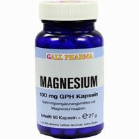 Magnesium 100mg Kapseln 60 Stück