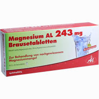 Magnesium Al 243mg Brausetabletten 40 Stück