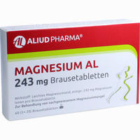 Magnesium Al 243mg Brausetabletten 60 Stück