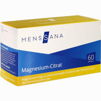 Magnesium- Citrat Menssana Kapseln 60 Stück
