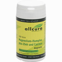 Magnesium- Komplex mit Zink und Calcium Kapseln 100 Stück