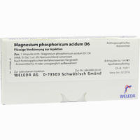 Magnesium Phos Acid D6 Ampullen 8 x 1 ml
