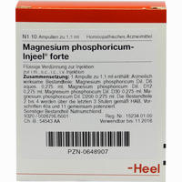 Magnesium Phosphoricum- Injeel Forte Ampullen 10 Stück
