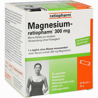 Magnesium- Ratiopharm 300mg Micro- Pellets 40 Stück