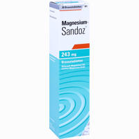 Magnesium- Sandoz 243mg Brausetablette Brausetabletten 20 Stück