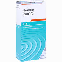 Magnesium- Sandoz 243mg Brausetablette Brausetabletten 40 Stück