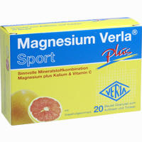 Magnesium Verla Plus Granulat 20 Stück