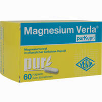 Magnesium Verla Purkaps Vegane Kapseln Zum Einnehmen 60 Stück