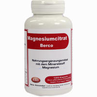 Magnesiumcitrat Berco Kapseln 120 Stück