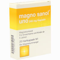 Magno Sanol Uno 245mg Kapseln 20 Stück