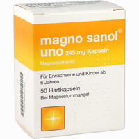 Magno Sanol Uno 245mg Kapseln 50 Stück
