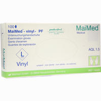 Maimed- Vinyl Puderfrei Groß Unsteril Handschuhe 100 Stück